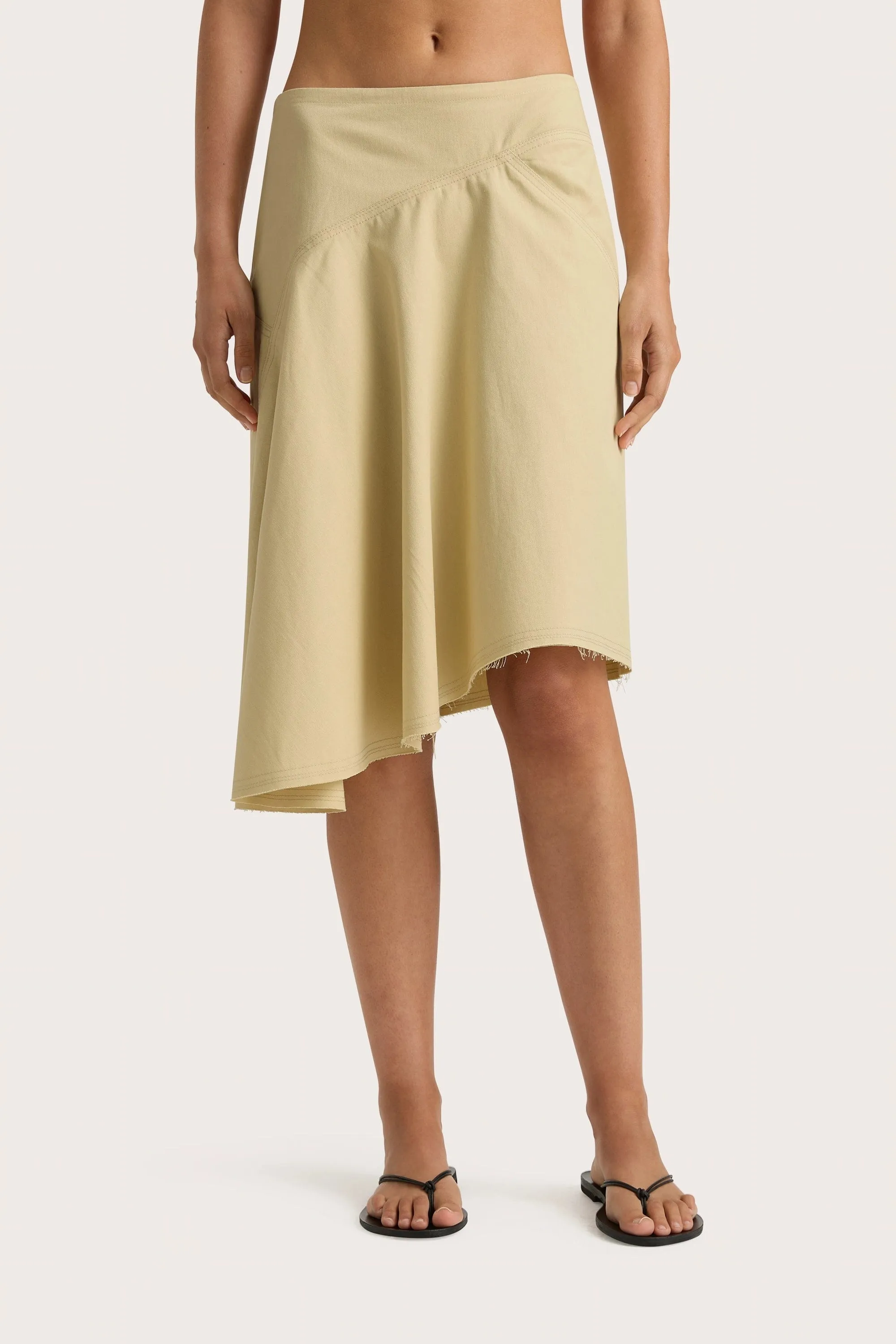 Calais Skirt Pear - Final Sale sold by Faithfull the Brand