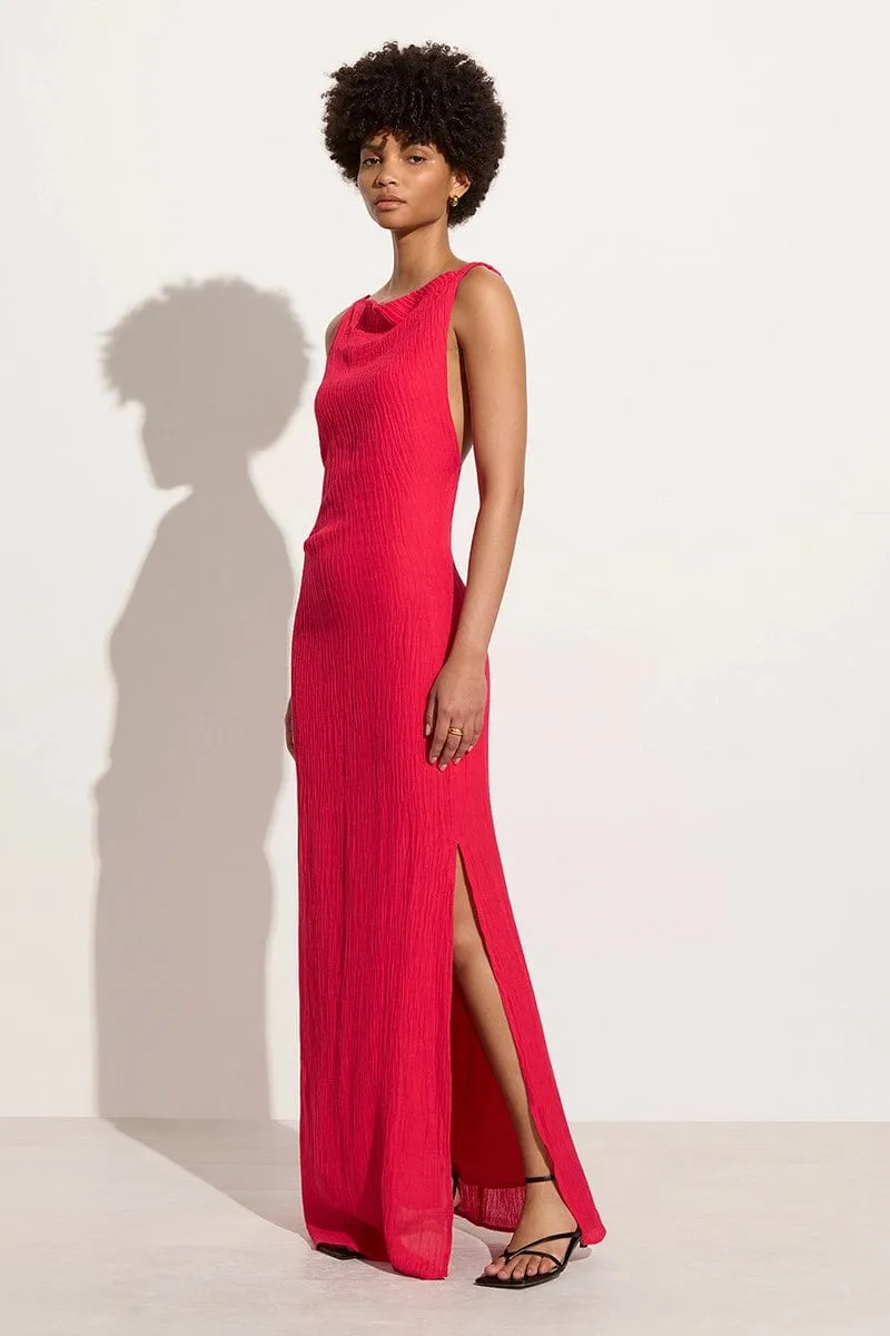 Palermo Maxi Dress Peony Pink - Final Sale sold by Faithfull the Brand product image thumbnail 3