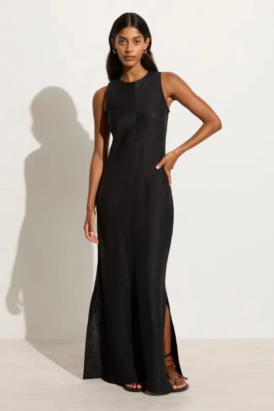 Valenza Maxi Dress Black - Final Sale sold by Faithfull the Brand