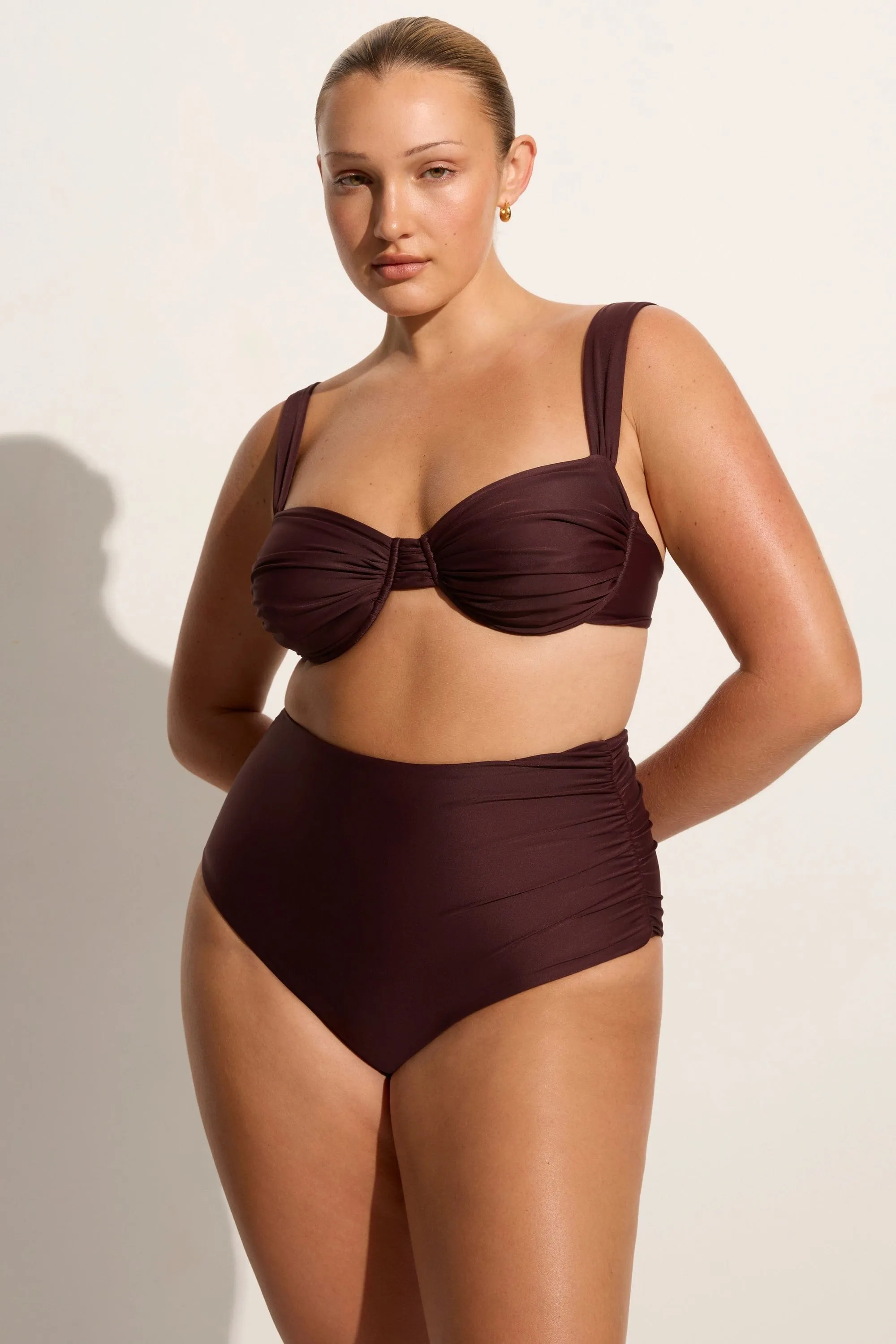 Bianca Bikini Bottoms Soil - Final Sale sold by Faithfull the Brand