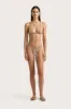 Elea Bikini Top Terracotta Stripe - Final Sale sold by Faithfull the Brand