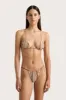 Elea Bikini Top Terracotta Stripe - Final Sale sold by Faithfull the Brand