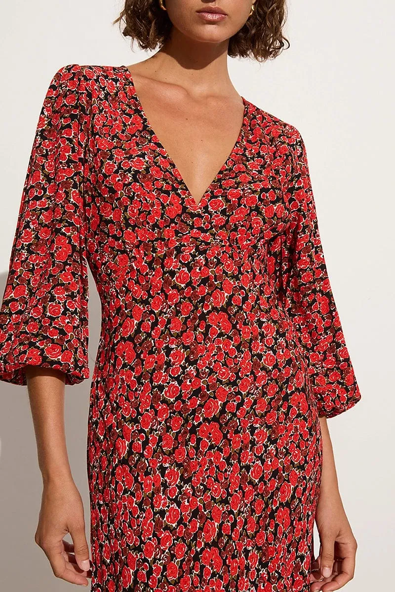 Marcia Midi Dress Salema Floral - Final Sale sold by Faithfull the Brand product image thumbnail 2