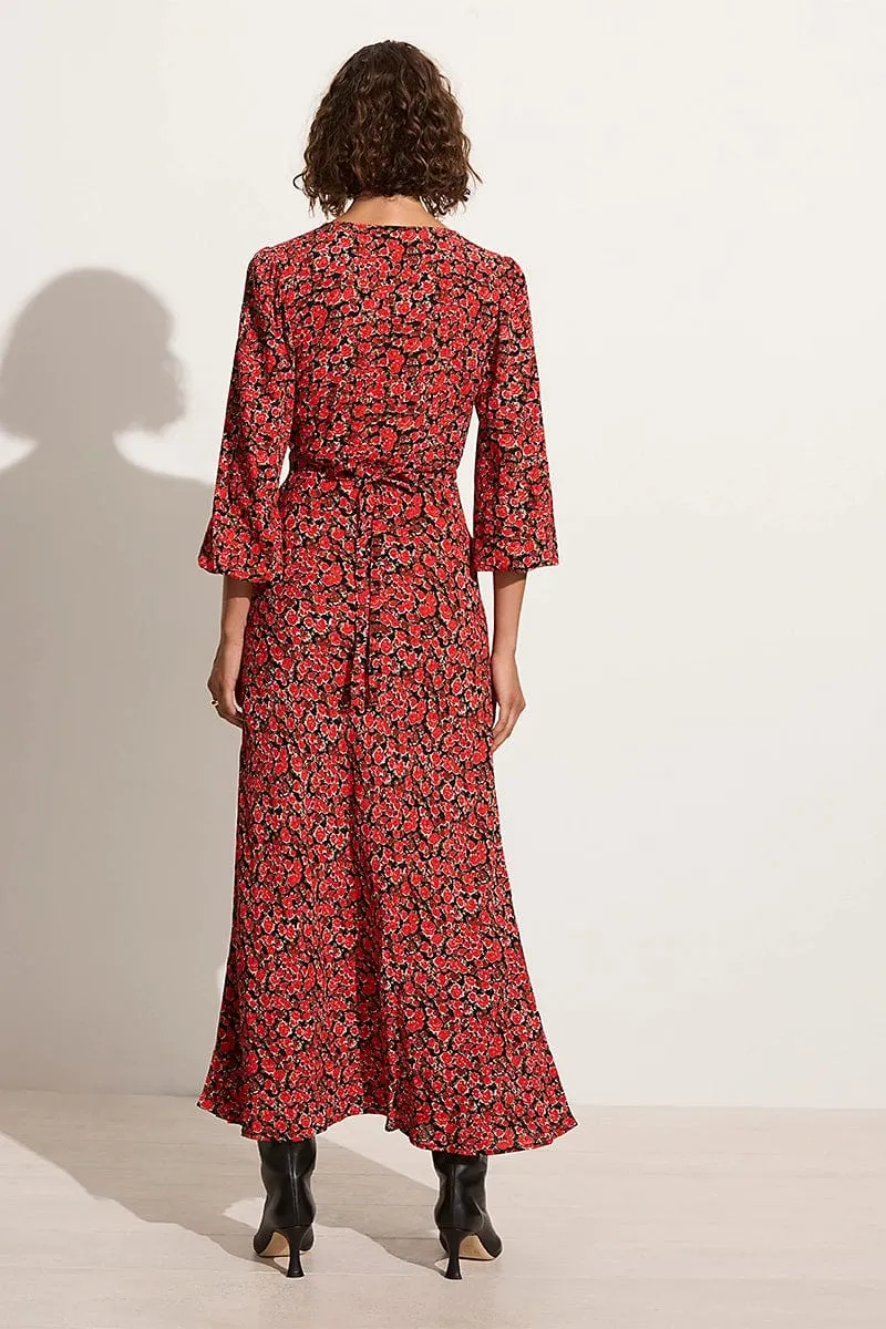 Marcia Midi Dress Salema Floral - Final Sale sold by Faithfull the Brand product image thumbnail 4