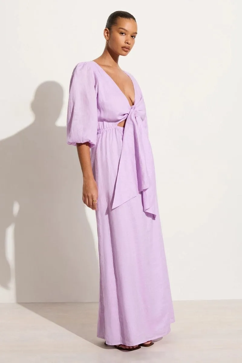 La Mia Maxi Dress Lilac - Final Sale sold by Faithfull the Brand product image thumbnail 3