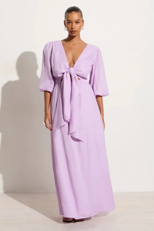 La Mia Maxi Dress Lilac - Final Sale sold by Faithfull the Brand