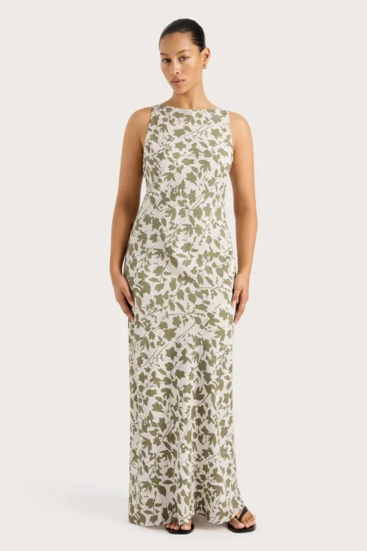 Silya Maxi Dress Poplar Sage - Final Sale sold by Faithfull the Brand