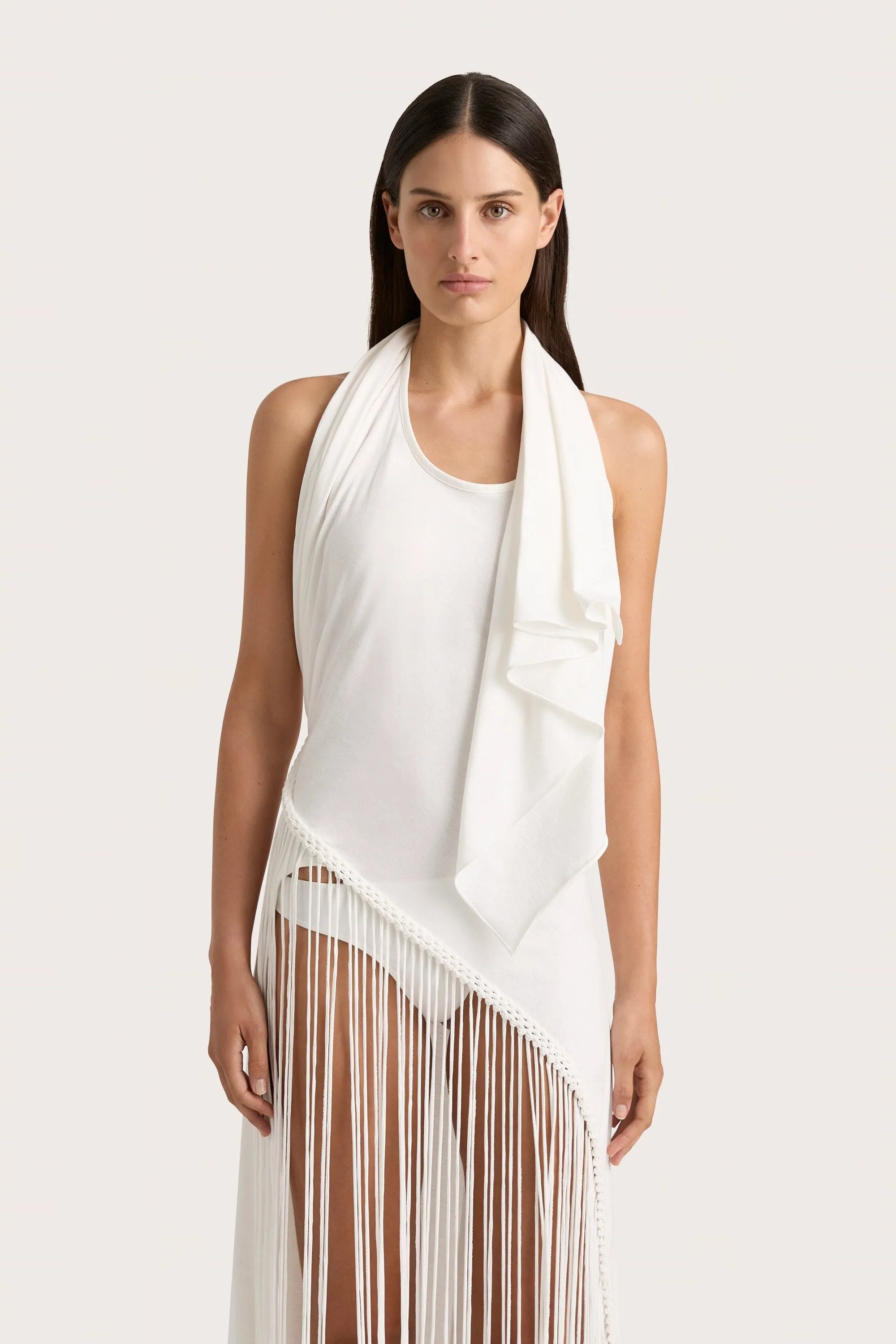 Maceio Maxi Dress White - Final Sale sold by Faithfull the Brand product image thumbnail 3