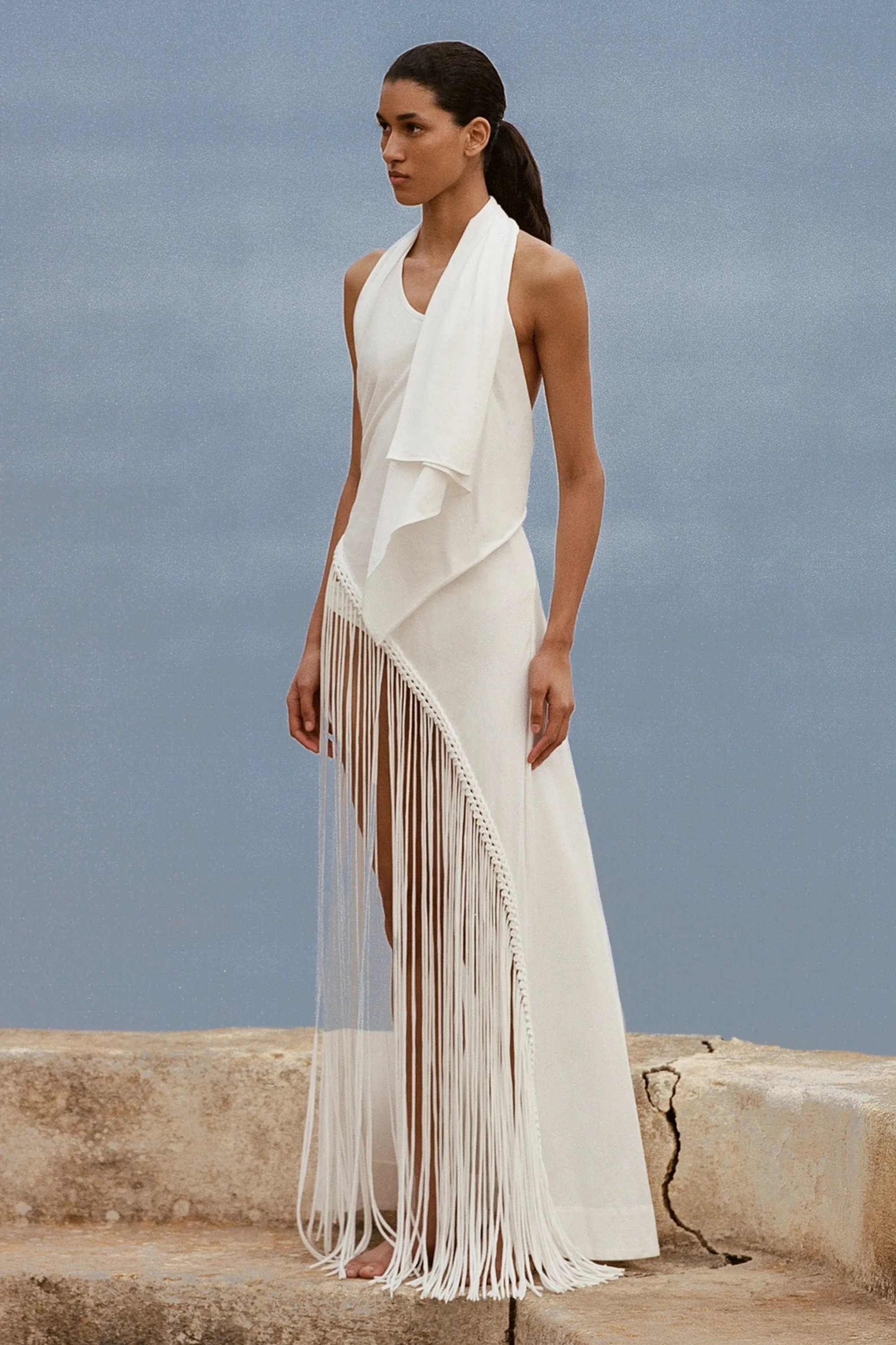Maceio Maxi Dress White - Final Sale sold by Faithfull the Brand product image thumbnail 2
