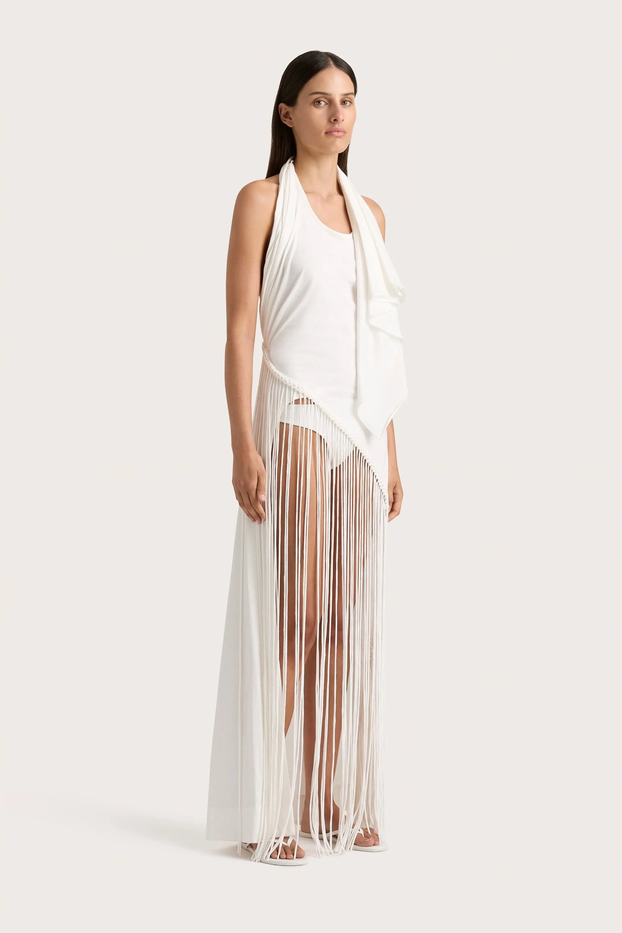 Maceio Maxi Dress White - Final Sale sold by Faithfull the Brand product image thumbnail 4