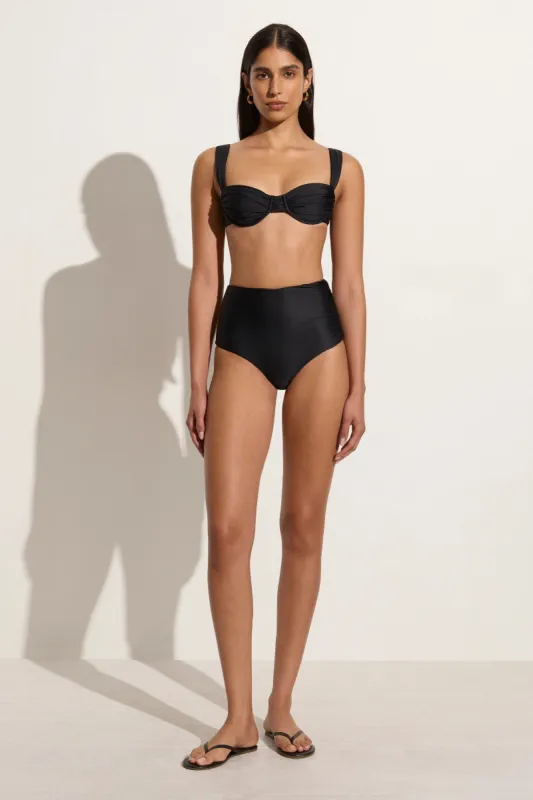 Sol Bikini Top Black - Final Sale sold by Faithfull the Brand