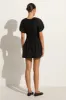 Salone Mini Dress Black sold by Faithfull the Brand