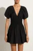 Salone Mini Dress Black sold by Faithfull the Brand