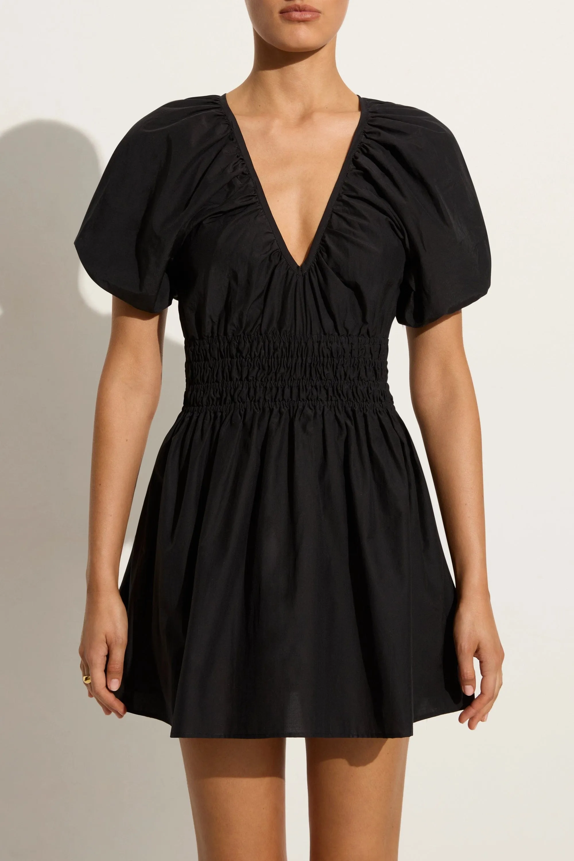 Salone Mini Dress Black sold by Faithfull the Brand product image thumbnail 4