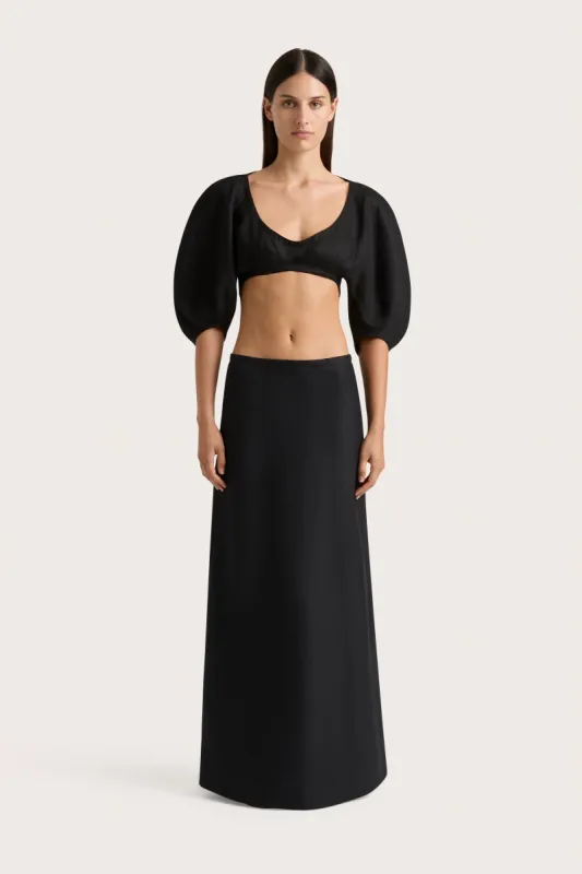 Antibes Maxi Skirt Black - Final Sale sold by Faithfull the Brand