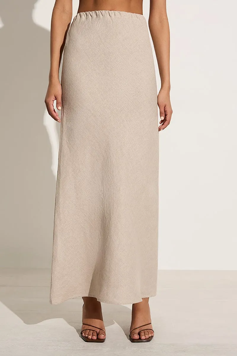 Davina Bias Skirt Natural sold by Faithfull the Brand product image thumbnail 2
