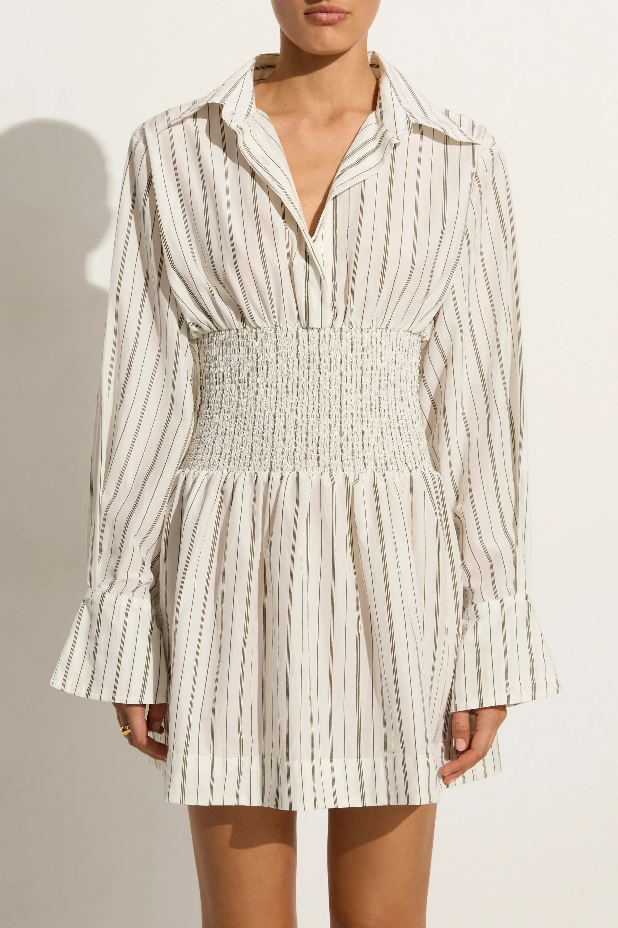 Vitinia Mini Dress Trieste Stripe - Final Sale sold by Faithfull the Brand product image thumbnail 4