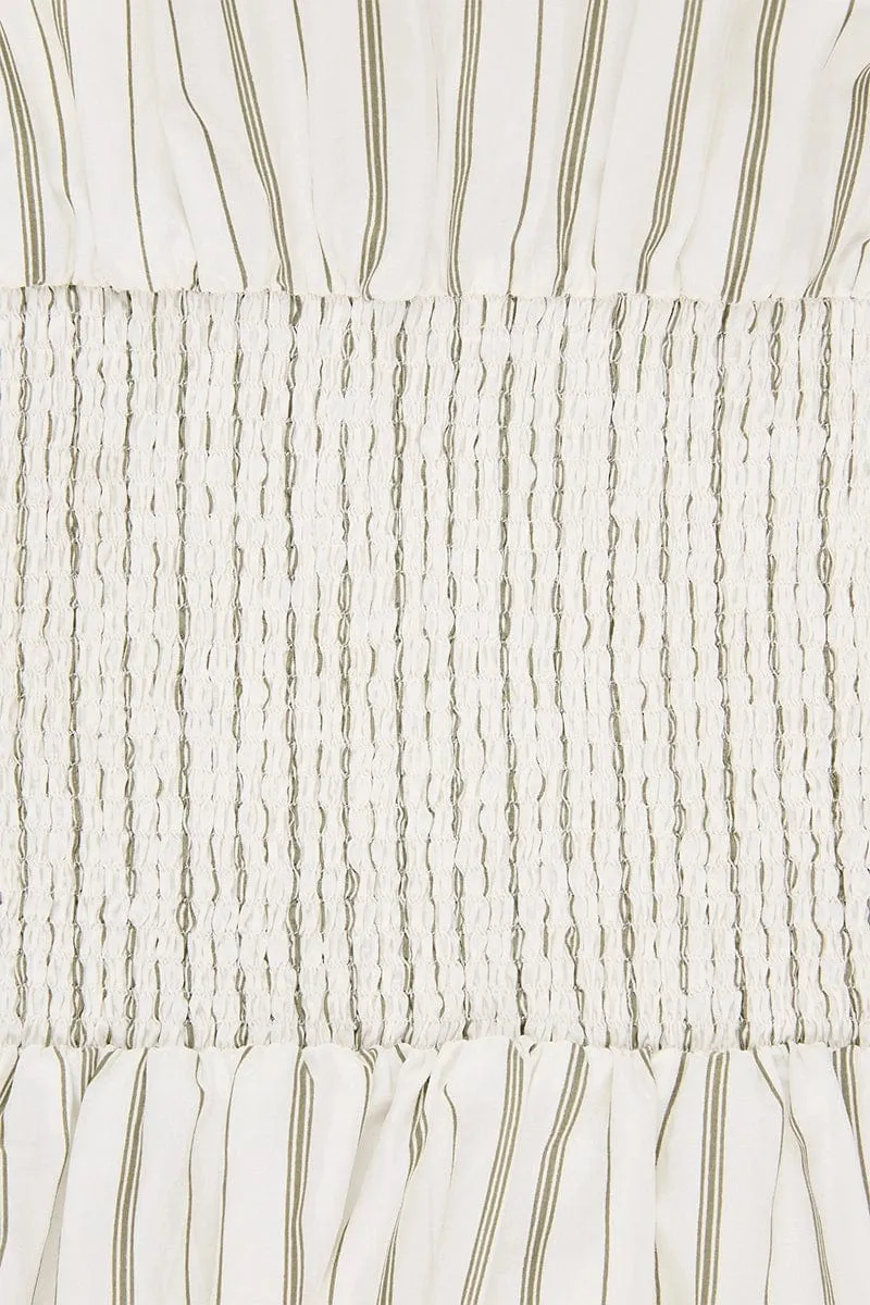 Vitinia Mini Dress Trieste Stripe - Final Sale sold by Faithfull the Brand product image thumbnail 5