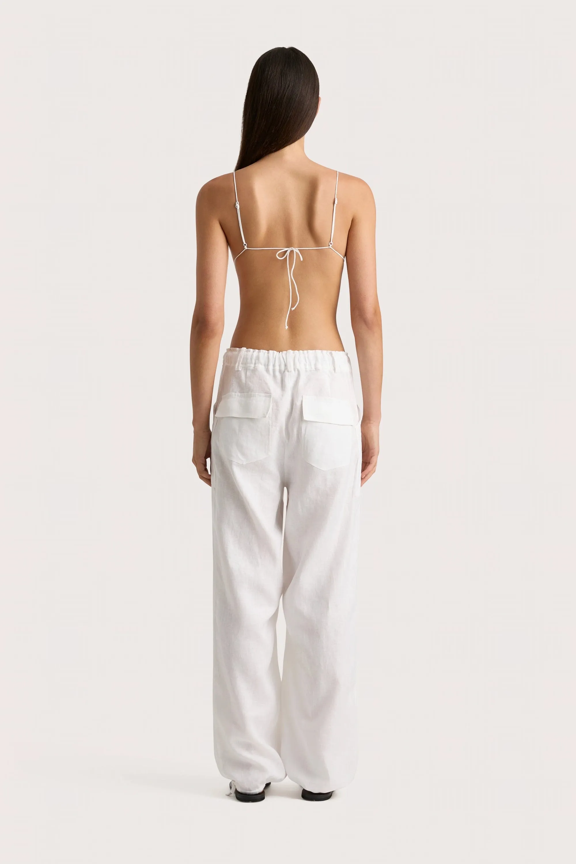 Geriba Pant White - Final Sale sold by Faithfull the Brand product image thumbnail 4