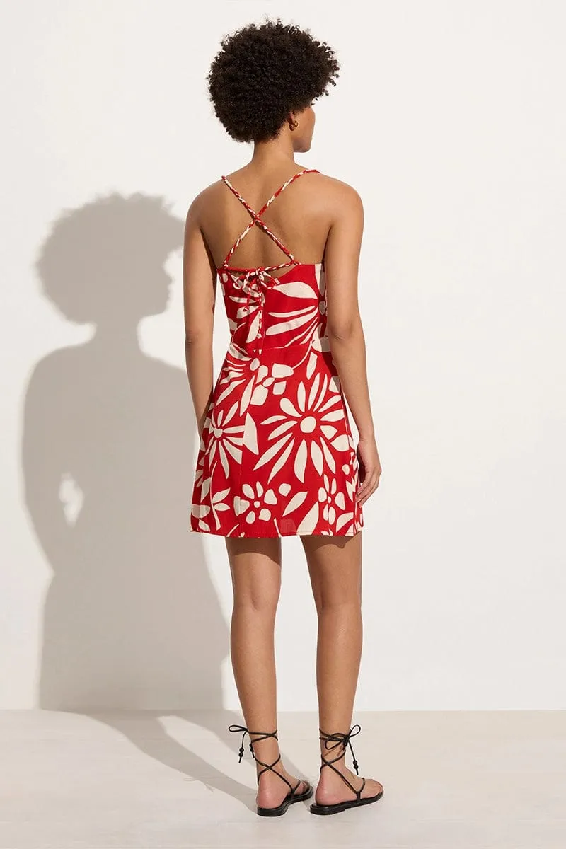 Reverie Mini Dress De La Paz Floral - Final Sale sold by Faithfull the Brand product image thumbnail 4