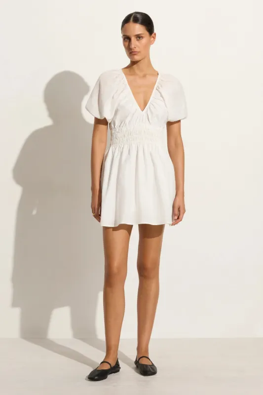 Salone Mini Dress White - Final Sale sold by Faithfull the Brand