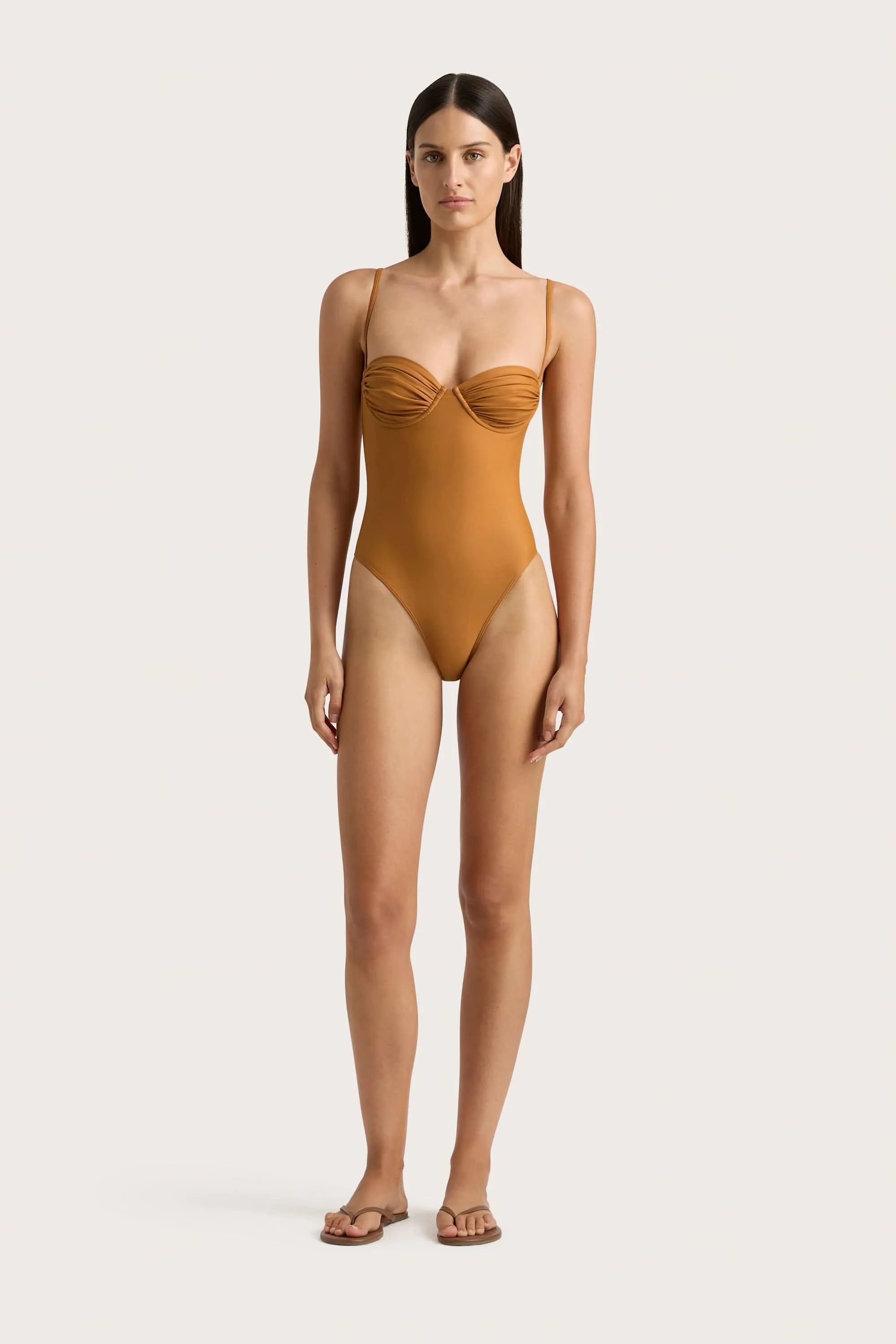 Gabriela One Piece Terracotta - Final Sale sold by Faithfull the Brand