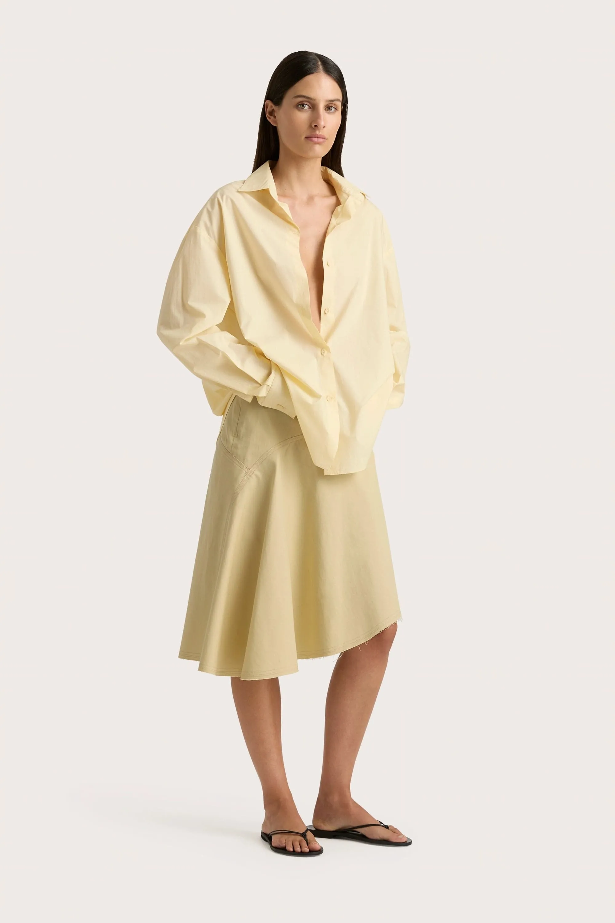 Vieste Shirt Lemon - Final Sale sold by Faithfull the Brand product image thumbnail 4