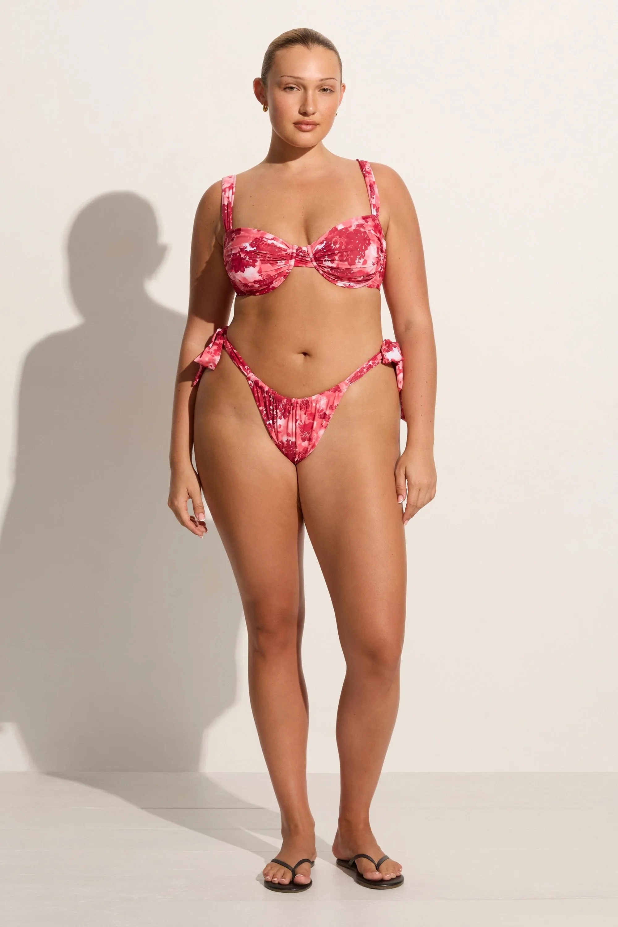 Sol Bikini Top Rosella Floral sold by Faithfull the Brand product image thumbnail 2