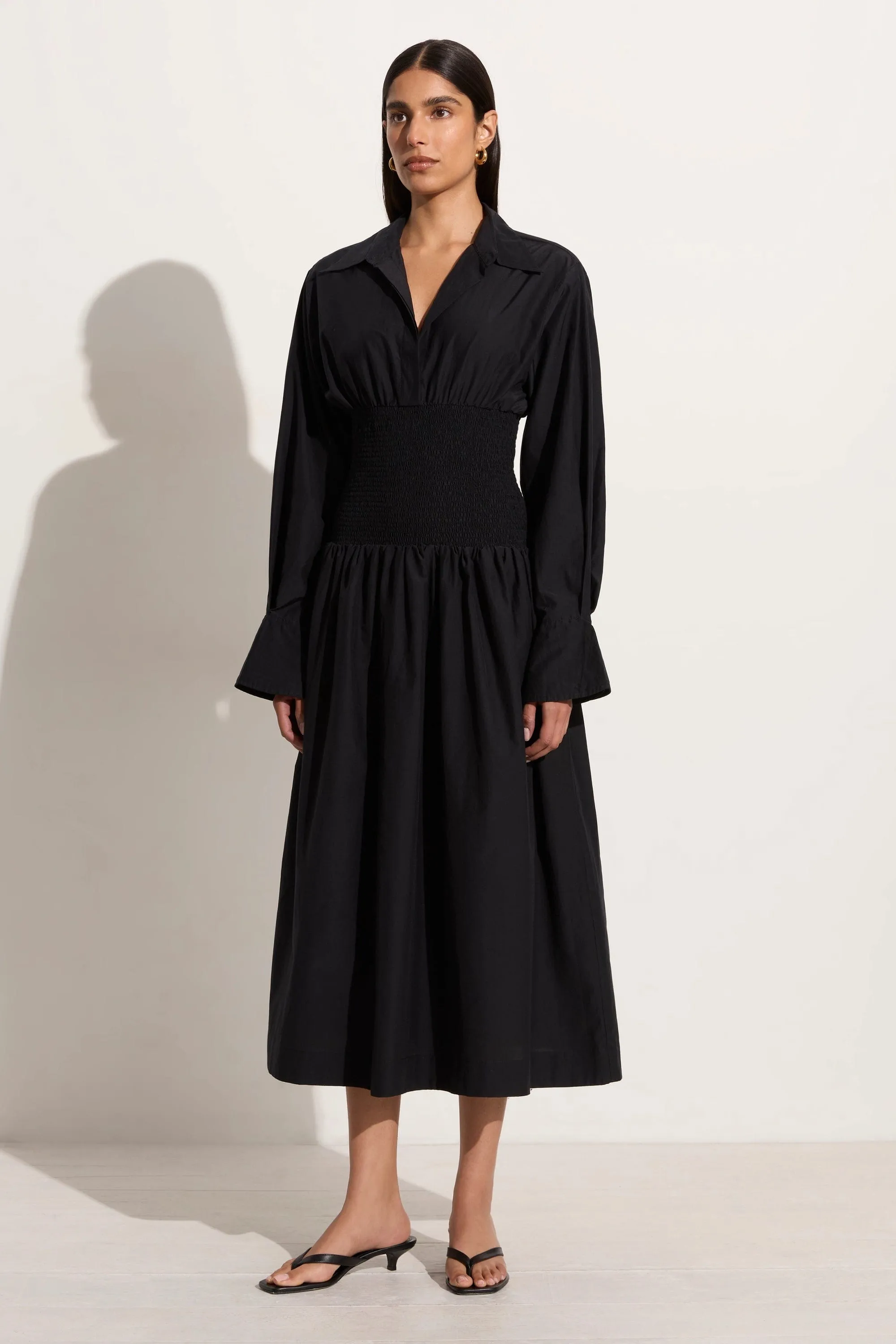 Cervo Midi Dress Black - Final Sale sold by Faithfull the Brand product image thumbnail 3