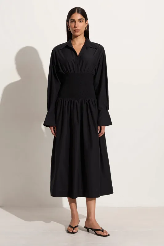 Cervo Midi Dress Black - Final Sale sold by Faithfull the Brand