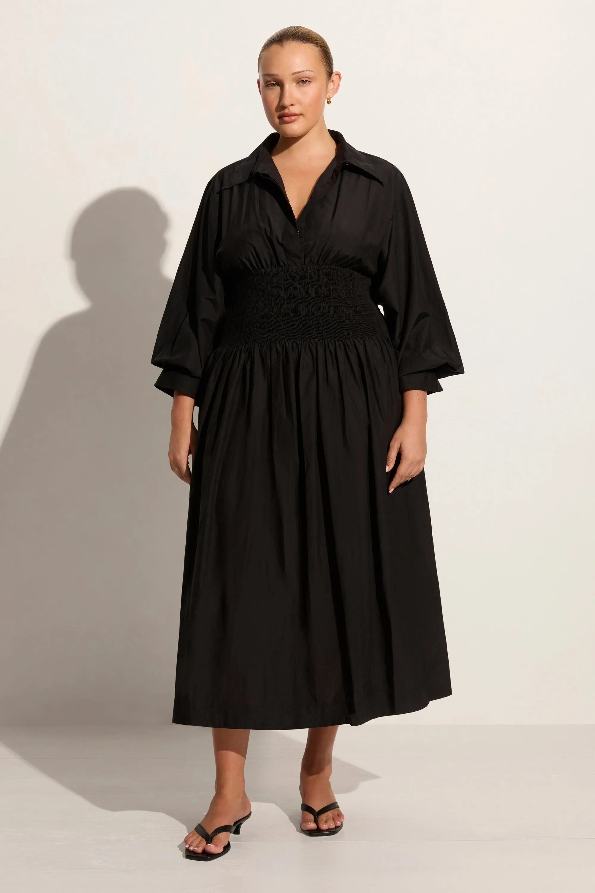 Cervo Midi Dress Black - Final Sale sold by Faithfull the Brand product image thumbnail 5