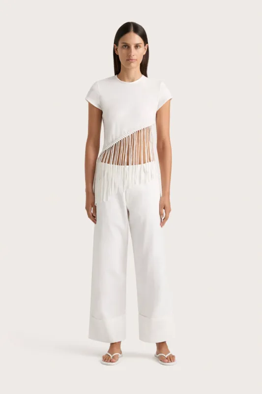 Maceio T-Shirt White - Final Sale sold by Faithfull the Brand