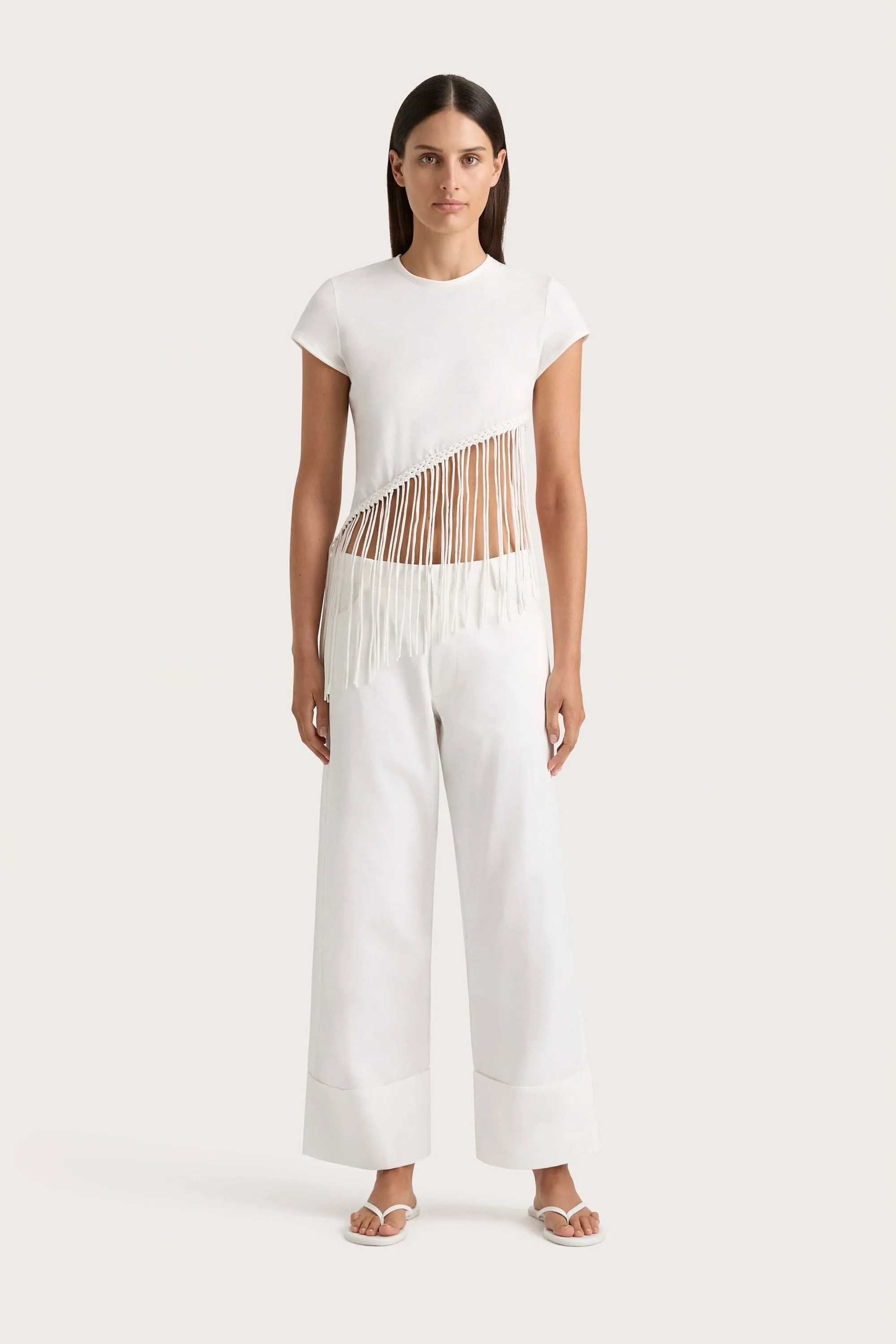 Maceio T-Shirt White - Final Sale sold by Faithfull the Brand