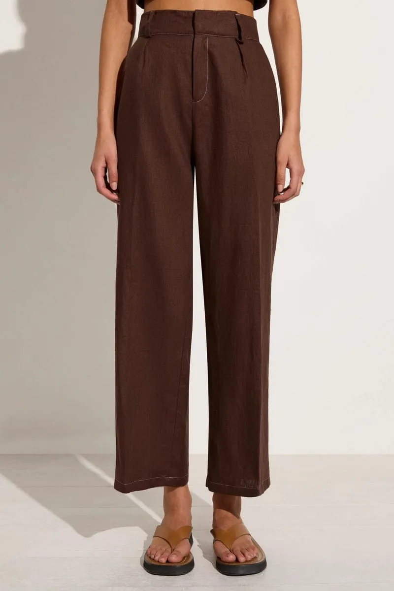 Ida Pant Cacao sold by Faithfull the Brand product image thumbnail 2