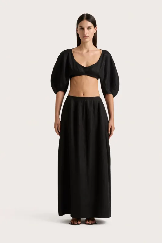 Soleil Top Black - Final Sale sold by Faithfull the Brand