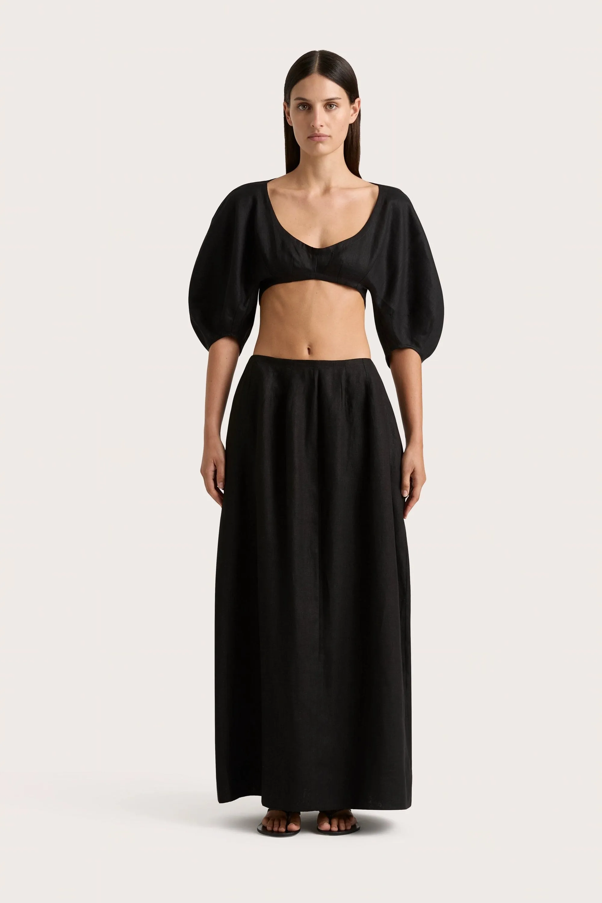 Soleil Top Black - Final Sale sold by Faithfull the Brand