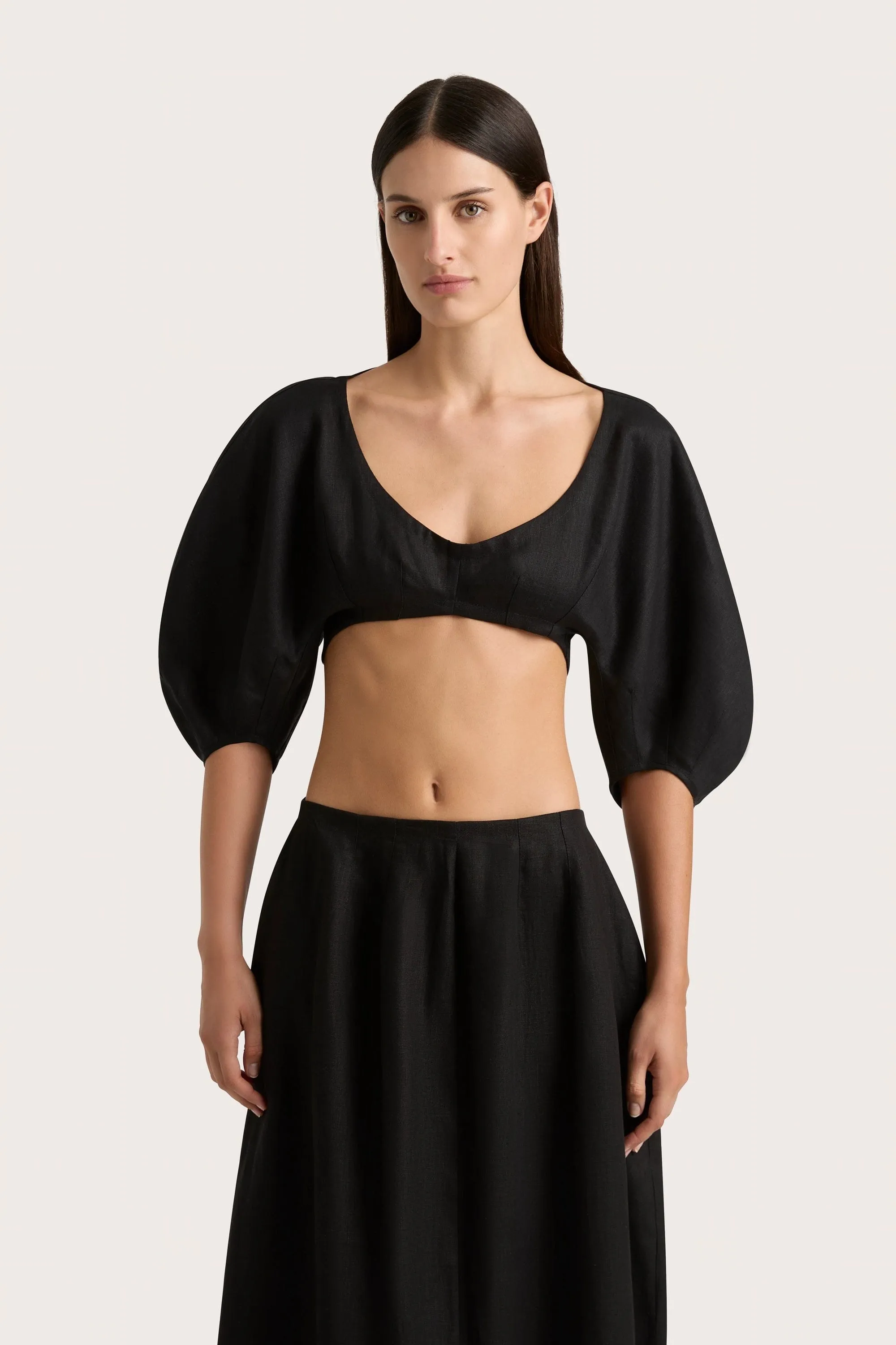 Soleil Top Black - Final Sale sold by Faithfull the Brand product image thumbnail 2
