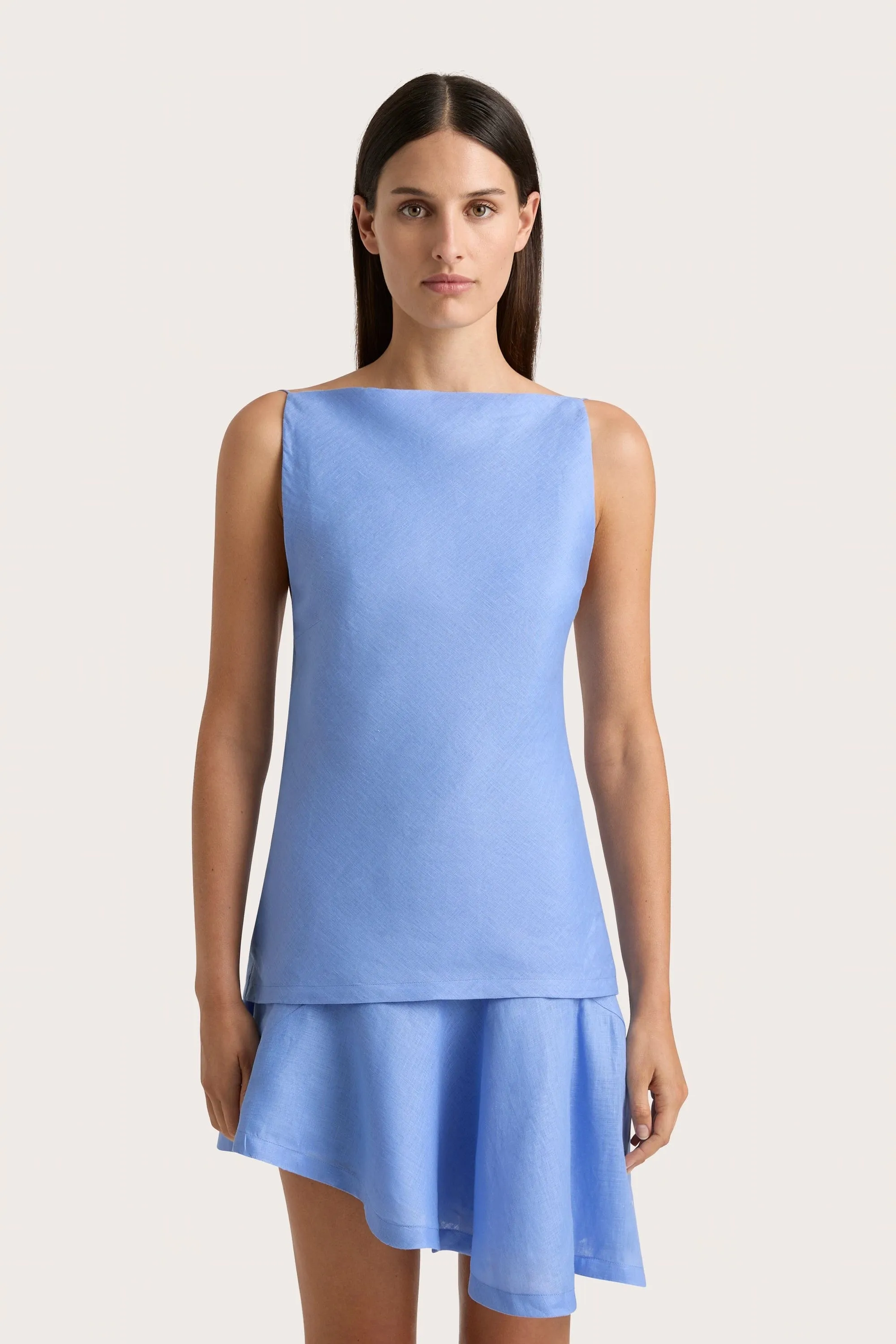 Antibes Top Mid Blue - Final Sale sold by Faithfull the Brand product image thumbnail 4