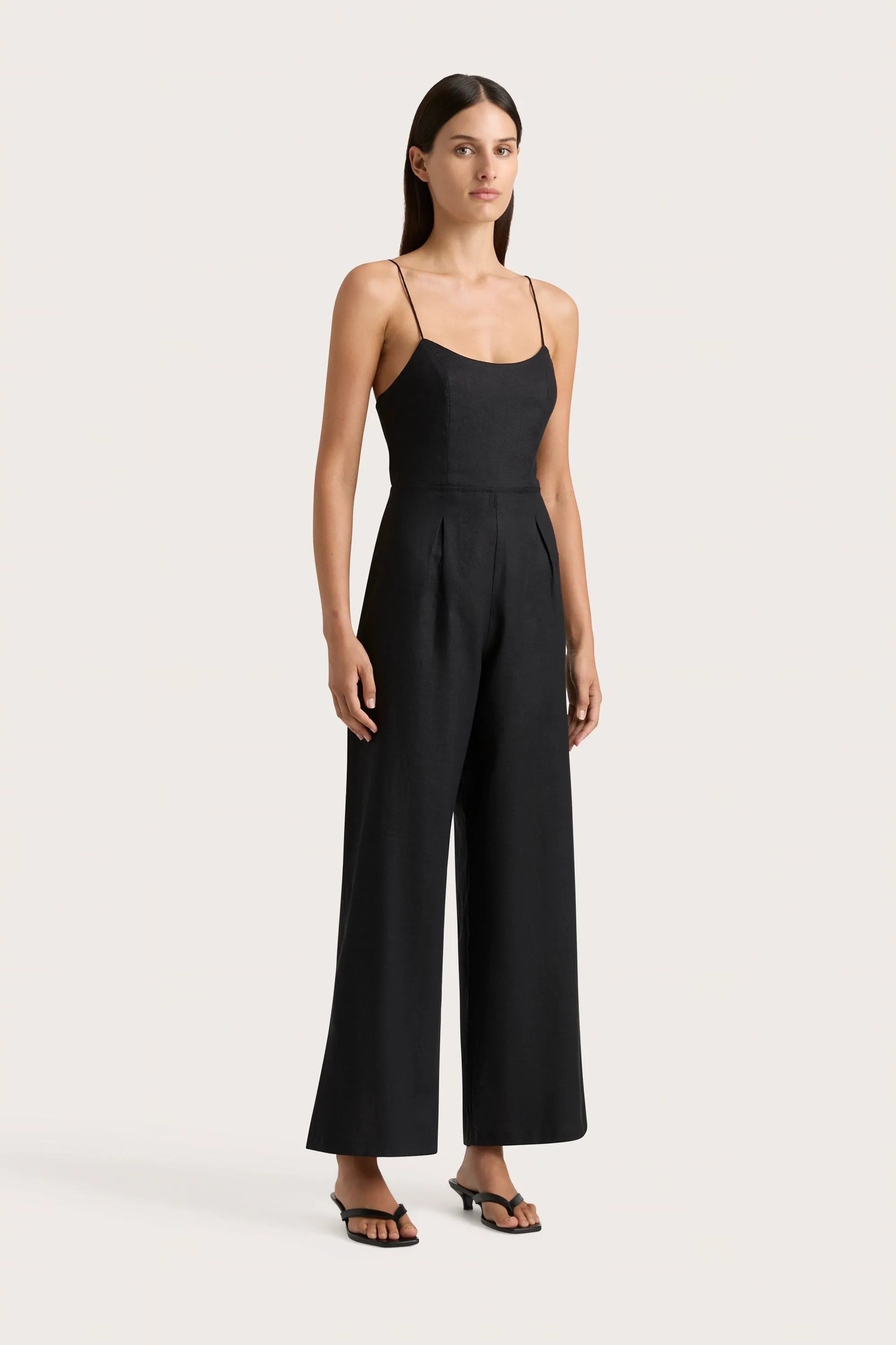 Antibes Jumpsuit Black - Final Sale sold by Faithfull the Brand product image thumbnail 3