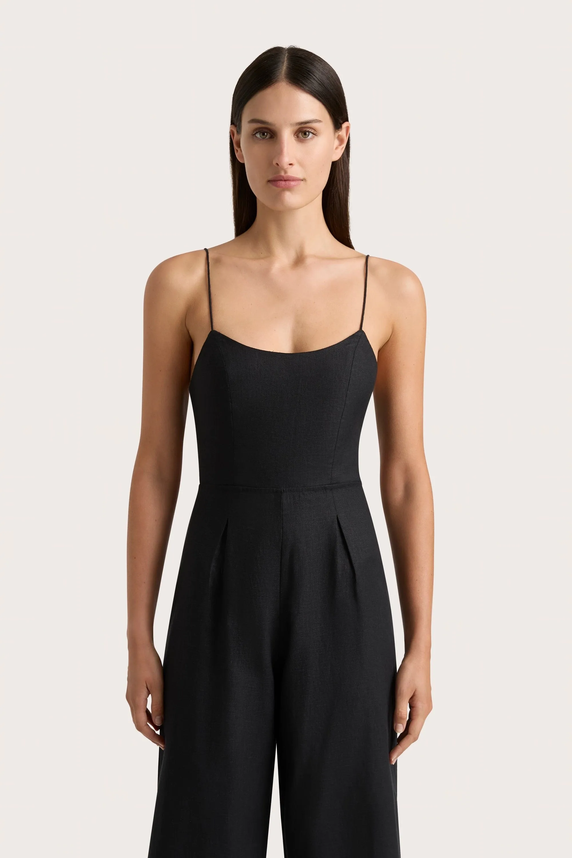 Antibes Jumpsuit Black - Final Sale sold by Faithfull the Brand product image thumbnail 2