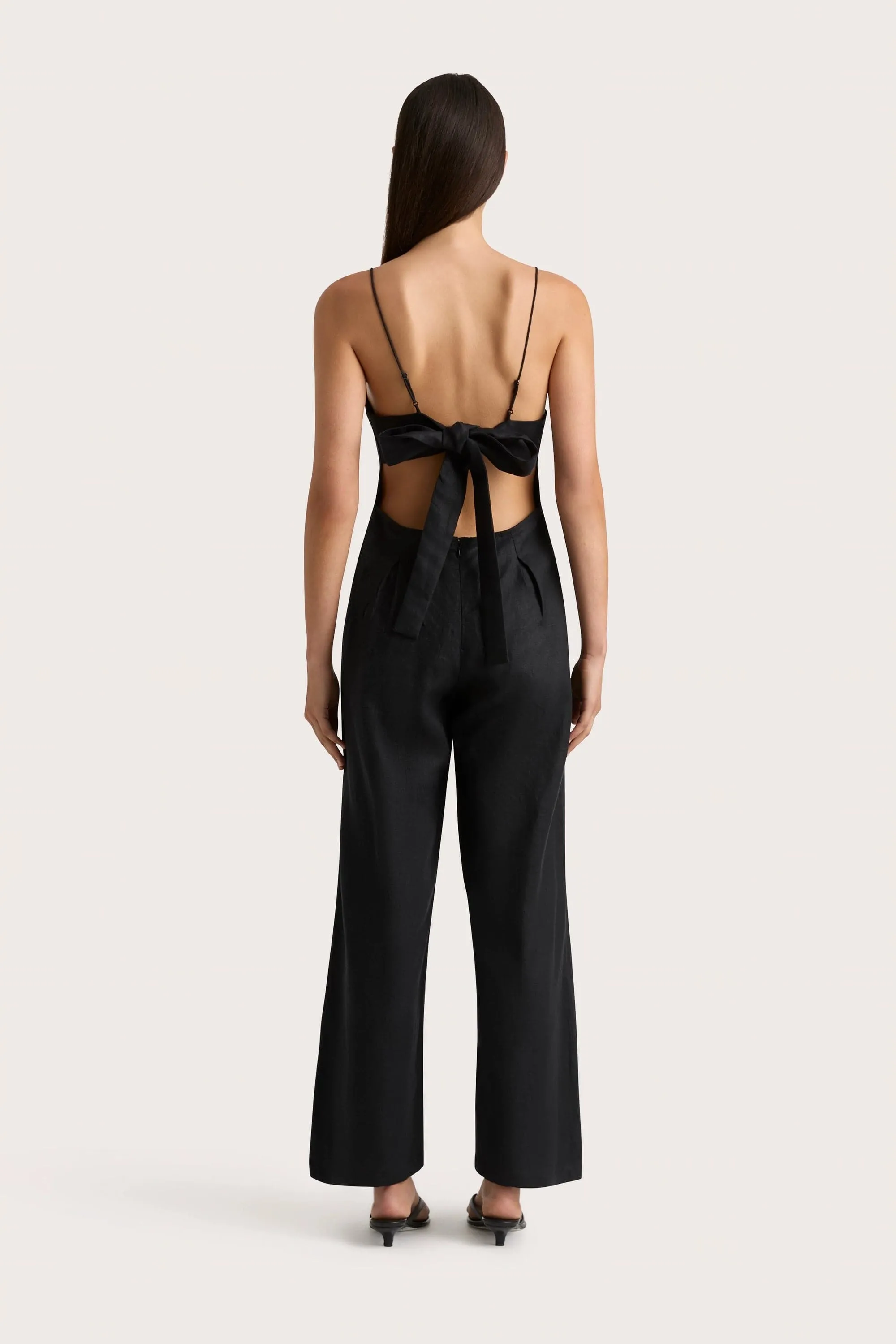 Antibes Jumpsuit Black - Final Sale sold by Faithfull the Brand product image thumbnail 4