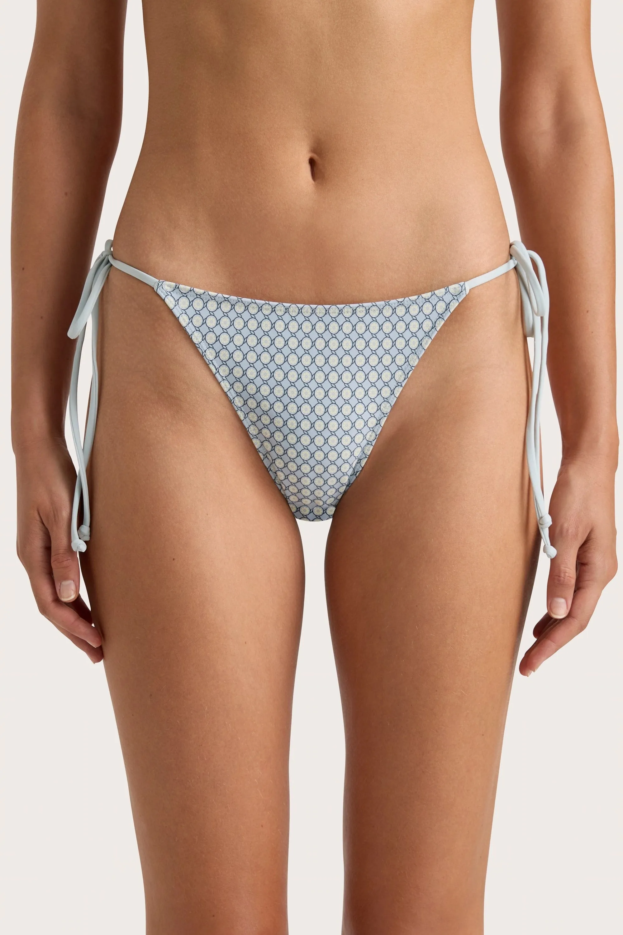 Leo Bikini Bottom Oliander Sky Blue - Final Sale sold by Faithfull the Brand product image thumbnail 2