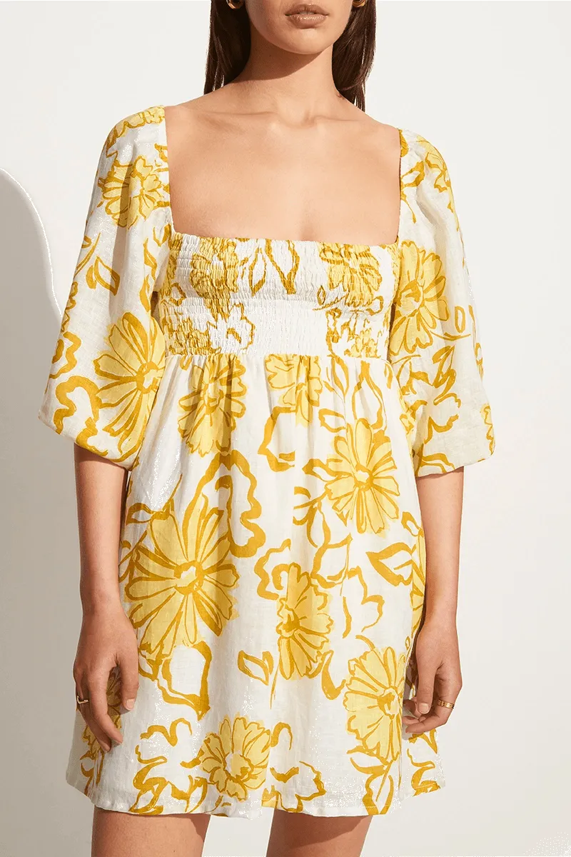 Dallia Mini Dress Cagliari Floral Print - Final Sale sold by Faithfull the Brand product image thumbnail 4