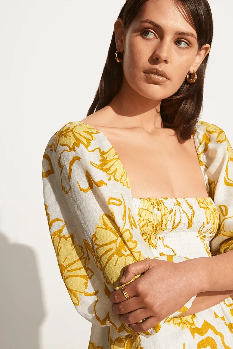 Dallia Mini Dress Cagliari Floral Print - Final Sale sold by Faithfull the Brand product image thumbnail 5