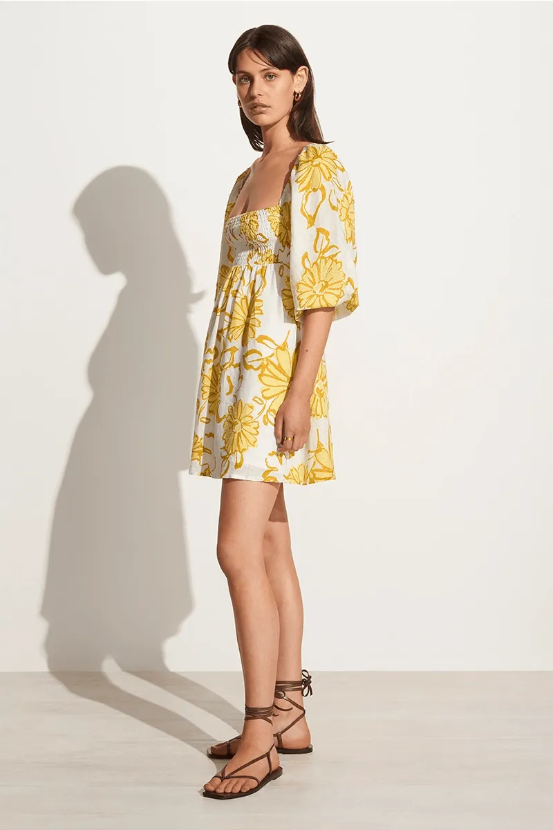 Dallia Mini Dress Cagliari Floral Print - Final Sale sold by Faithfull the Brand product image thumbnail 3