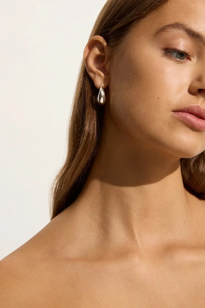 Oli Hoops Silver sold by Faithfull the Brand product image thumbnail 3