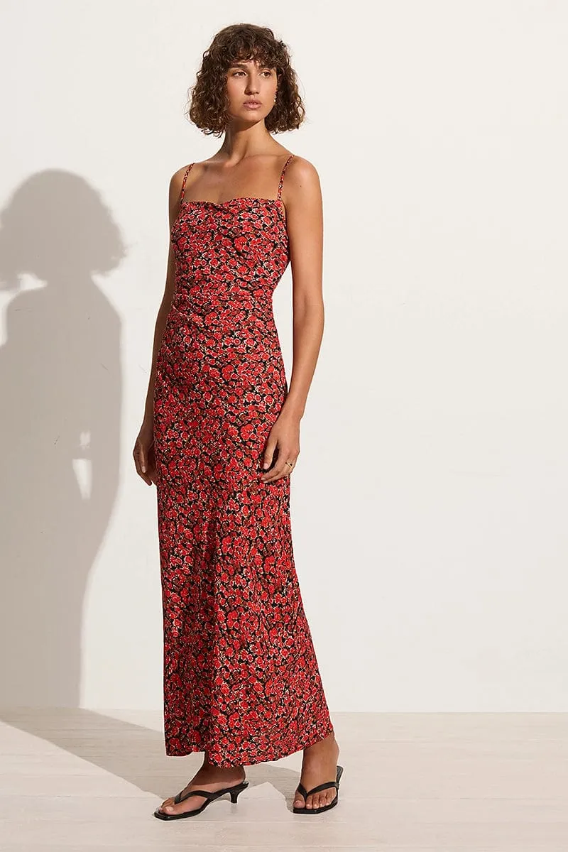 Rosas Midi Dress Salema Floral | Parallel