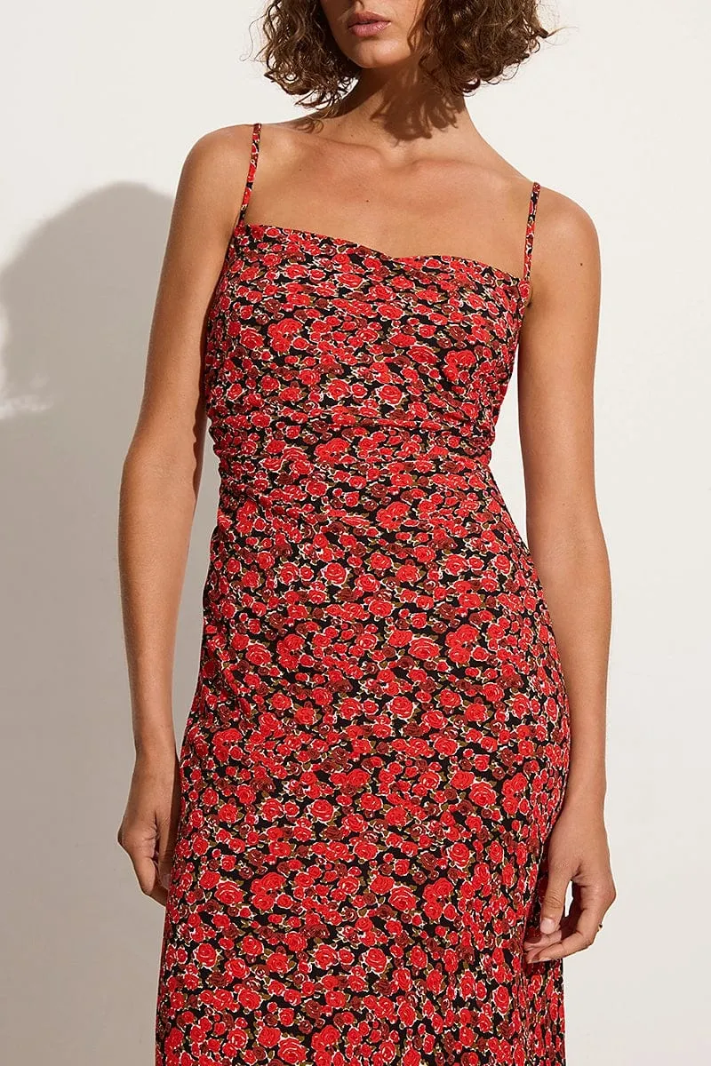 Rosas Midi Dress Salema Floral sold by Faithfull the Brand product image thumbnail 4