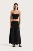 Baia Midi Skirt Black - Final Sale sold by Faithfull the Brand