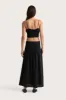 Baia Midi Skirt Black - Final Sale sold by Faithfull the Brand